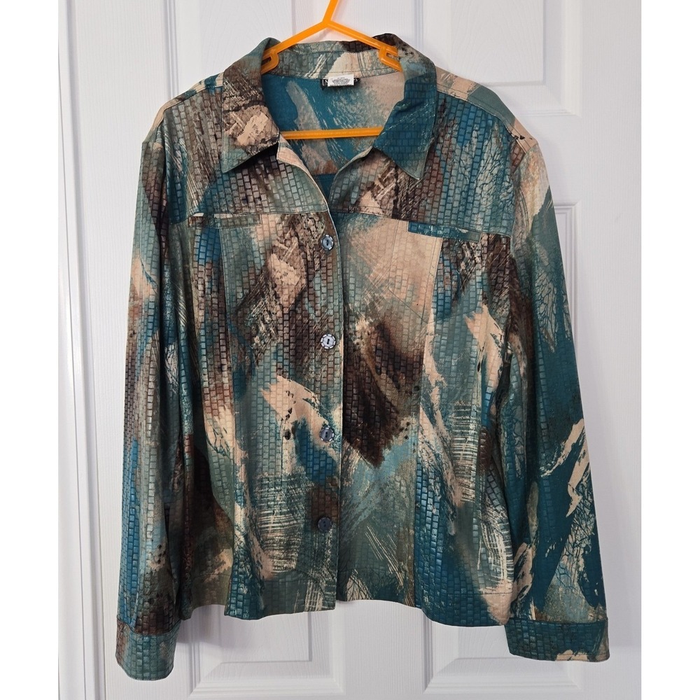 Southern Lady Woman Jacket Size 14 has two pockets